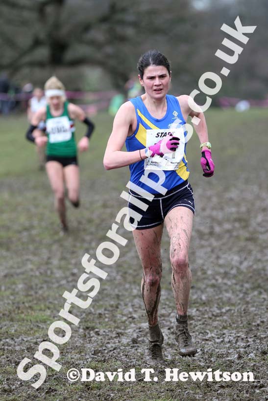 Susan Partridge (Leeds) senior women Northern Cross Country Champs, Knowsley Safari Park. Photo: David T. Hewitson/Sports for All Pics